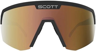 Превью  Велоочки SCOTT Sport Shield LS Black Matt, Линзы: AMP Gold Chrome (289233-0001374)